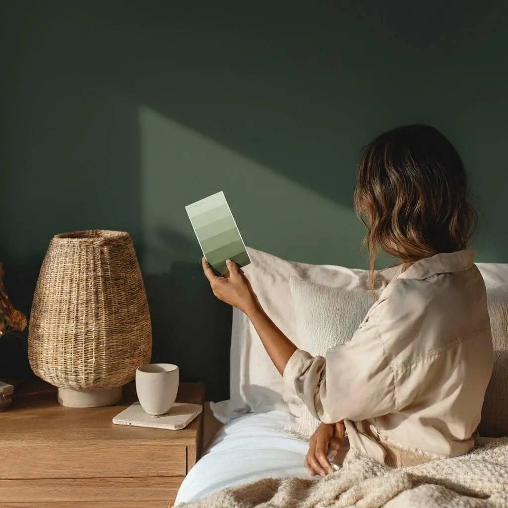 A beautifully lit room showing the impact of the right paint colour